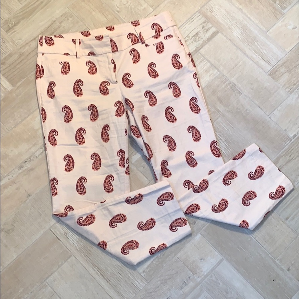 Cute Patterned Loft Pants